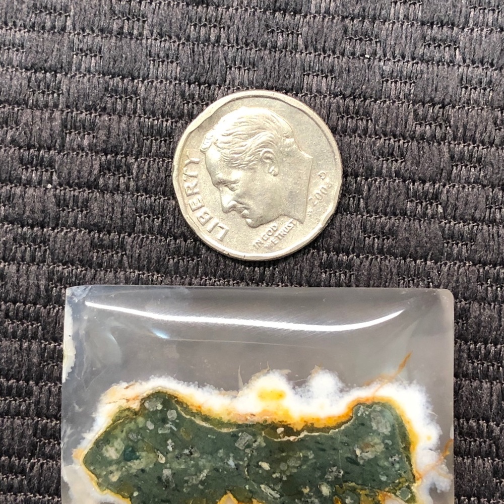 Landscape Scene Agate Rectangle Polish - image 5